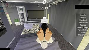 your roblox gf cheats letting me pop her cherry in condo? 😈