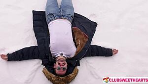 milka way teases her shaved pussy and small tits so juicy at clubsweethearts