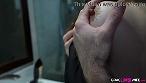 valentina bellucci deepthroats monster cock while hubby watches