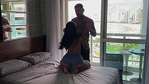 PERFECT SEX ON THE BEACH WITH PLUMP BODYBUILDER PT1