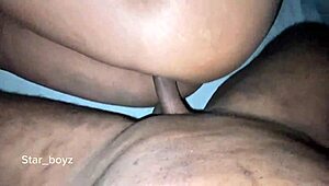 hey, have you seen the pure beauty in her first homemade doggystyle pounding on the bed?