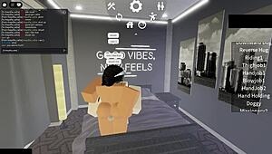 your roblox gf cheats letting me pop her cherry in condo? 😈
