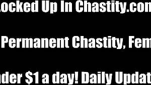 I Tease Your Chastity Device Until You Beg Hard!