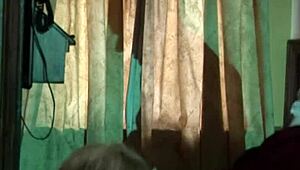 natalia faith strips lingerie for steamy pantyhose toy play