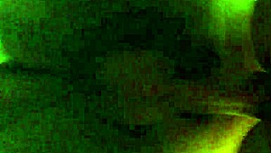 Guy bends over for quick bareback doggystyle fuck in living room