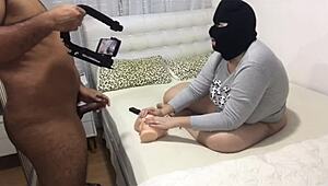 playing with hung latina guy bareback till he cums hard