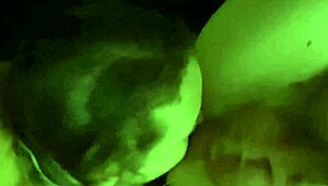 Amateur couple starts with piss shower then wife rims his ass clean in steamy bath