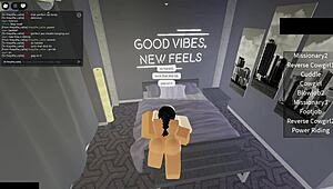 your roblox gf cheats letting me pop her cherry in condo? 😈
