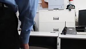 will obedient teen shoplifter penelope reed take rough lp officer pounding?