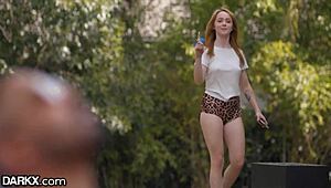 wanna see cute teen nikole nash twerking her ass on big black cock?