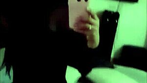 argie brunette shemale snaps selfies while shooting thick semen