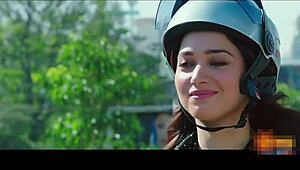 check out tamanna rocking those tight shorts on her legs