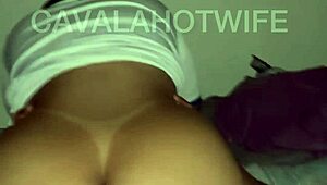 my cuck watches motoboy stretch my pussy while he strokes