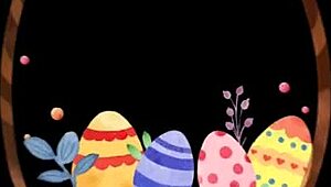 mia trejsi craves double cocks pounding her pussy in egg hunt 😈🍳