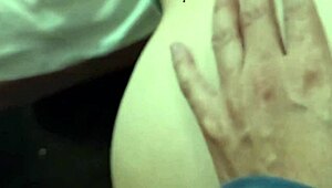 zamira's big latina ass back from gym stepson rims it then feet job