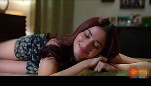 check out tamanna rocking those tight shorts on her legs