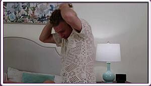 skinny shaved blonde addison, can you handle michael vegas' huge rod pounding her doggystyle??