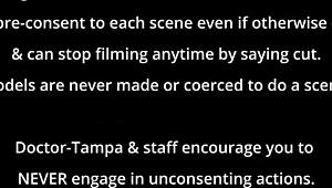 Aria Nicole's Creampied Pussy Exposed in Ultrasound POV Close-Up