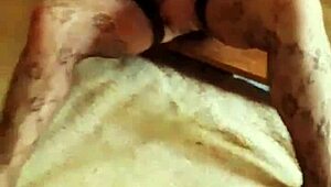 Klaudiaambergirl Dances in Stockings While Masturbating Her Big Natural Tits Homemade European Brunette Milf Solo