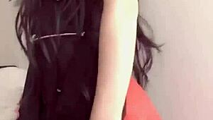 i can't stop watching her cute tits bounce while dancing