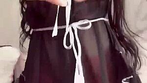 i can't stop watching her cute tits bounce while dancing