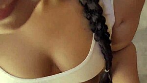 Hot neighbor trades cash for sneaky sex while hubby works