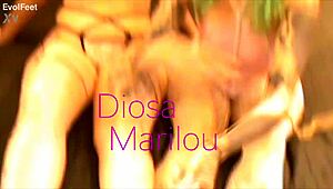 Marilou And Diosa Bondage Play Heels Choking Dirty Femdom Session