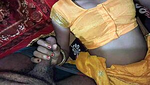 Jeth rams desi bhabhi's smooth pussy missionary all night with ass licking and squirting