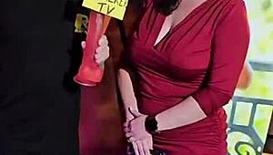 Petite babe nervously answers casting questions in steamy interview part one