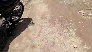 Hot neighbor trades cash for sneaky sex while hubby works