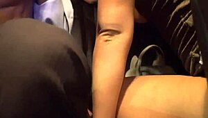 selena rose sucks cock in backseat cumshot