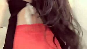 i can't stop watching her cute tits bounce while dancing