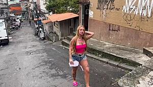 pretty latina patricinha climbs favela to bounce tight pussy on boss's cock
