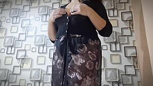 wanna see this hot asian babe play with her huge natural tits for her lover?