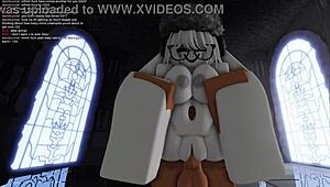 pregnant slutty princess roughly fucked by monster cock daddy to bear babies