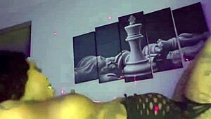 stranger's huge cock bends curvy latina over pool for rough outdoor creampie