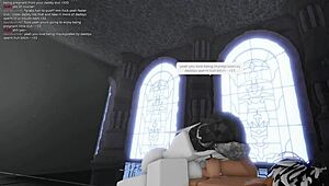 pregnant slutty princess roughly fucked by monster cock daddy to bear babies