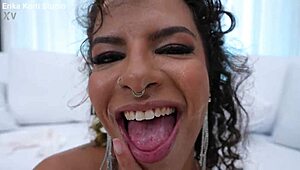 hot milf mibby breaks stallion with deepthroat then lets big cock gape her ass atm