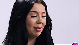 Big tits teen holly day teases pussy in solo masturbation session