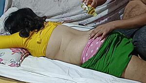 oh fuck yes busty indian housewife loves her massive tits pressed hard!