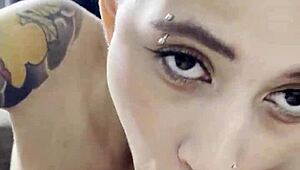 Best Friend's Mouth Filled with Huge Load After Intense Blowjob