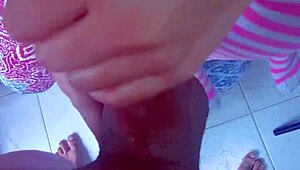 real college couple caught fucking shaved pussy with big cock in dorm pov