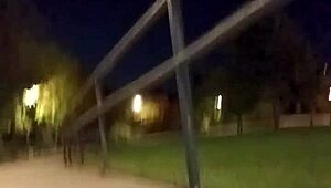 She donates scary Halloween jokes but feels red fluid leak in pants to check inside