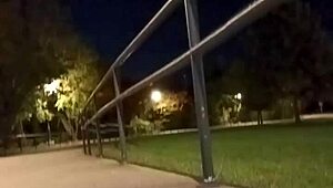 She donates scary Halloween jokes but feels red fluid leak in pants to check inside