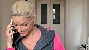 my wife sets up threesome with pornstar blanche bradburry's big tits