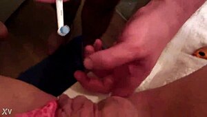 i cheated with hot bathroom fuck couldn't resist her tight pussy