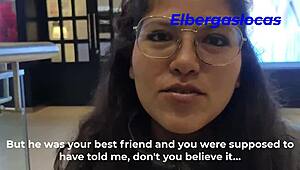 After catching my boyfriend with my best friend i fucked him too his thick long cock surprised me