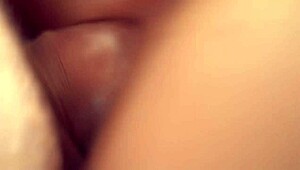 the macro lens captures every detail of intense doggy style thrusting up close