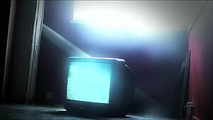 Whore in Stilettos Begs for Cum-Drenched Facial and Handjob