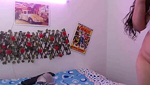 Chubby Latina HelgaHot02 deepthroats cock before pussy gets wrecked on webcam